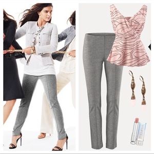 Cabi 814 Newport Pant Gray VGUC Size 8